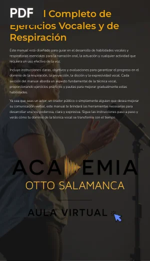 Manual Completo de Ejercicios Vocales y de Respiración