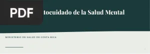 Manual de Autocuidado de la Salud Mental