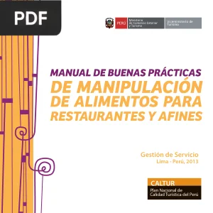 Manual de Buenas Prácticas de Manipulación de Alimentos para Restaurantes y Afines