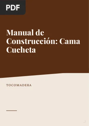 Manual de Construcción: Cama Cucheta