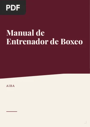 Manual de Entrenador de Boxeo