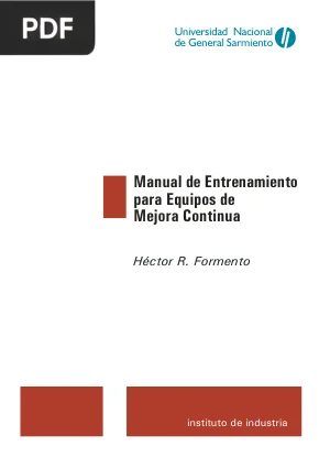 Manual de Entrenamiento para Equipos de Mejora Continua
