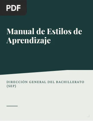 Manual de estilos de aprendizaje
