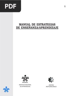 Manual de estrategias de enseñanza/aprendizaje