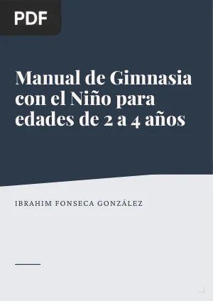 Manual de Gimnasia con el Niño para edades de 2 a 4 años