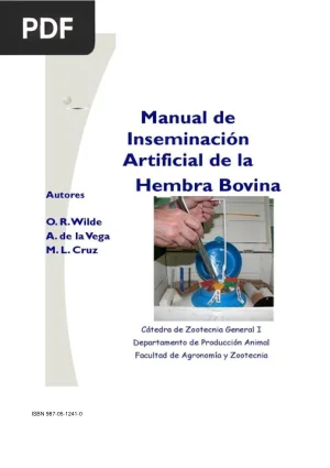 Manual de inseminación artificial de la hembra bovina