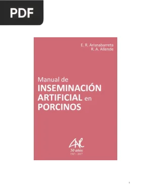 Manual de Inseminación Artificial en Porcinos