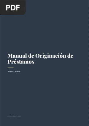 Manual de Originación de Préstamos