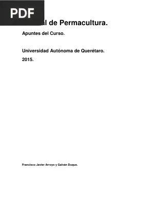 Manual de Permacultura