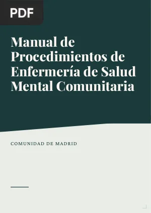 Manual de Procedimientos de Enfermería de Salud Mental Comunitaria