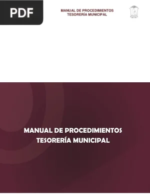 Manual de procedimientos de la Tesorería Municipal de Toluca