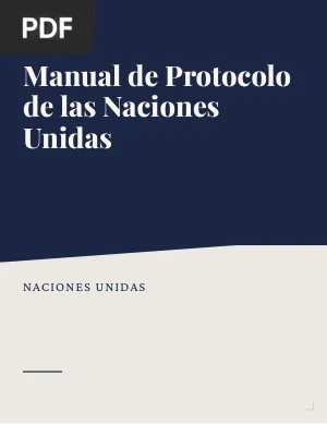 Manual de Protocolo de las Naciones Unidas
