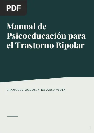 Manual de Psicoeducación para el Trastorno Bipolar