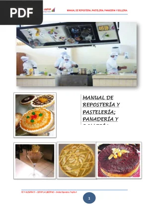 Manual de Repostería, Pastelería, Panadería y Bollería