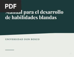 Manual para el desarrollo de habilidades blandas