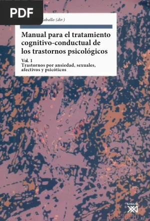Manual para el Tratamiento Cognitivo-Conductual de los Trastornos Psicológicos Vol. 1