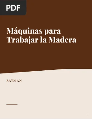 Máquinas para trabajar la madera