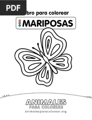 Mariposas para colorear