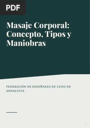 Masaje Corporal: Concepto, Tipos y Maniobras