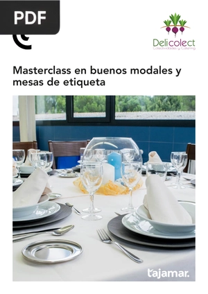 Masterclass en buenos modales y mesas de etiqueta