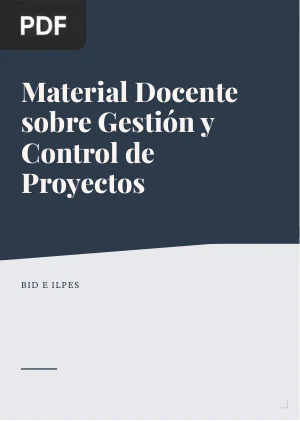 Material docente sobre gestión y control de proyectos