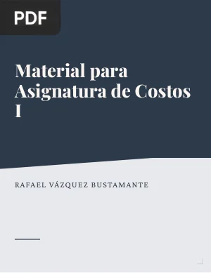 Material para Asignatura de Costos I