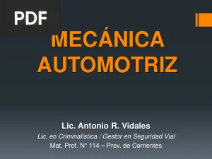 Mecánica Automotriz: El Motor