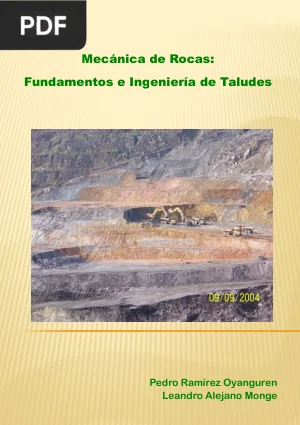 Mecánica de rocas: fundamentos e ingeniería de taludes