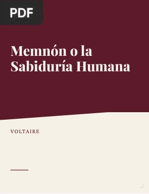 Memnón o la Sabiduría Humana