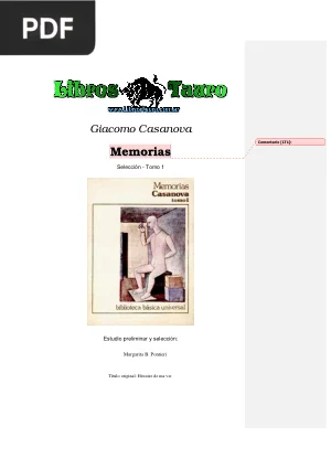 Memorias (Selección)