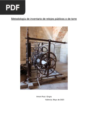 Metodología de Inventario de Relojes Públicos o de Torre