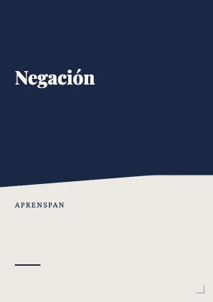 Negación