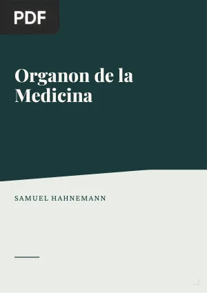 Organon de la Medicina