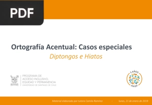 Ortografía Acentual: Casos especiales