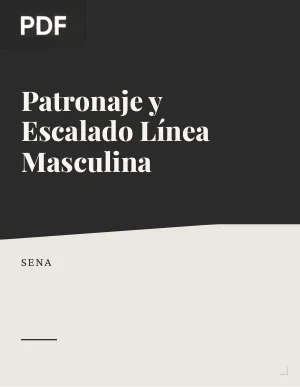 Patronaje y escalado línea masculina