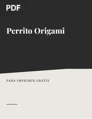 Perrito Origami