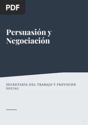 Persuasión y Negociación