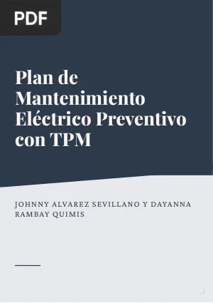 Plan de Mantenimiento Eléctrico Preventivo con TPM