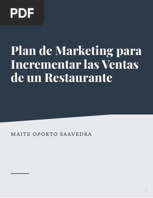 Plan de Marketing para Incrementar las Ventas de un Restaurante