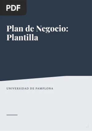 Plan de negocio. Plantilla