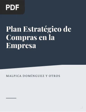 Plan estratégico de compras en la empresa