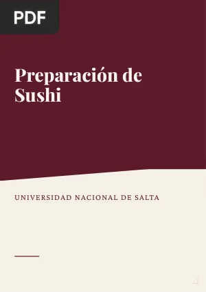 Preparación de sushi (Artículo)