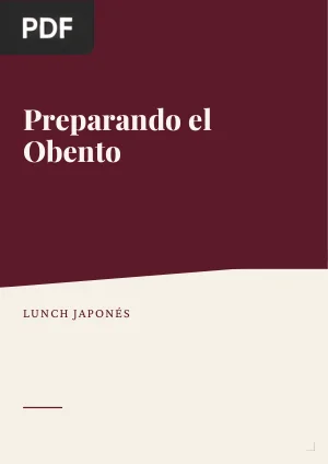 Preparando el obento (Artículo)