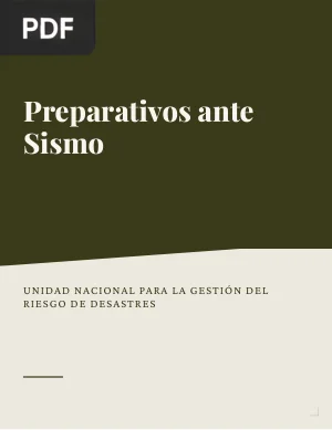 Preparativos ante Sismo