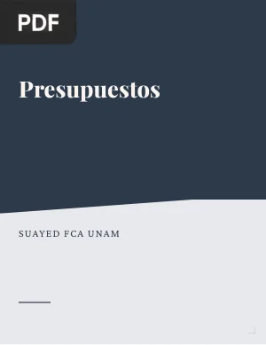 Presupuestos