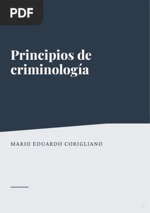 Principios de criminología
