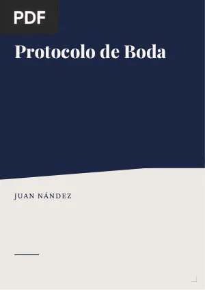 Protocolo de Boda