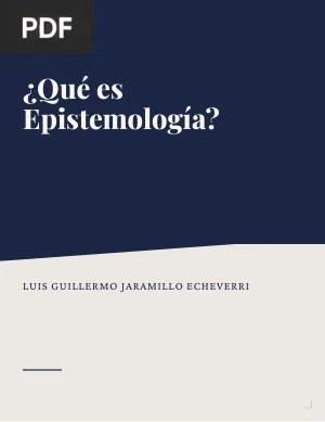 ¿Qué es Epistemología?