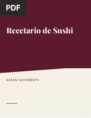 Recetario de sushi
