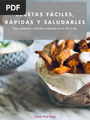 Recetas fáciles, rápidas y saludables